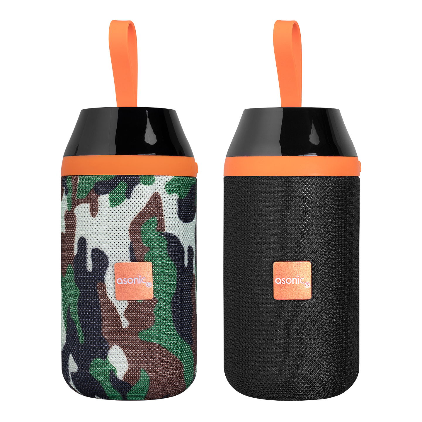 Asonic AS-04 Karışık Renkli Bluetooth Usb -Aux -TF Card 3.7V 1200mAh Taşınabilir Speaker - 1