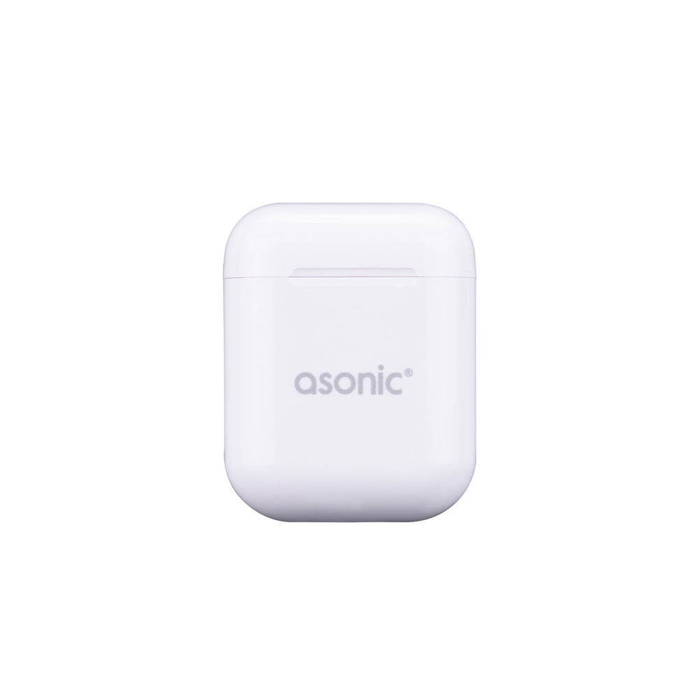 Asonic AS-TWS130 Beyaz Mobil Telefon Uyumlu Bluetooth TWS AirPods Mikrofonlu Kulaklık - 2