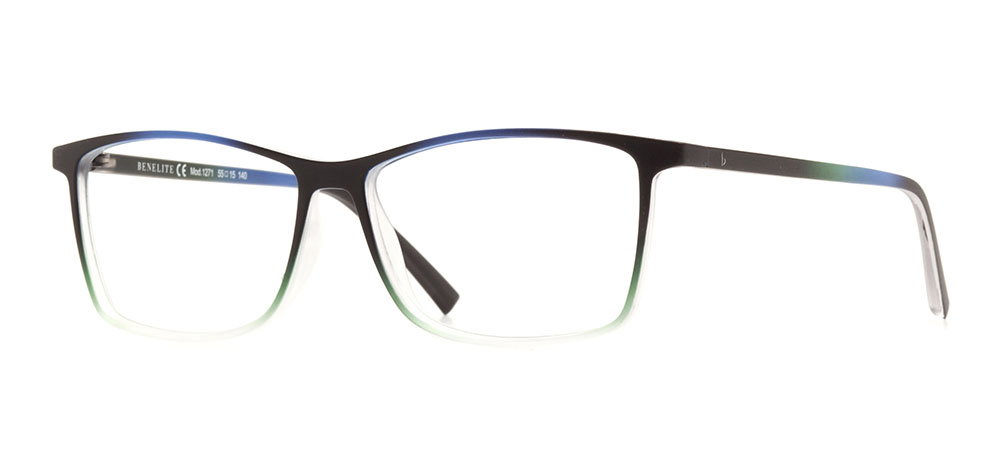 BENELITE BNLTE 1271-C.06 Optik Genç,Yetişkin Kadın Köşeli Çerçeveli Grilamid TR90 - 2