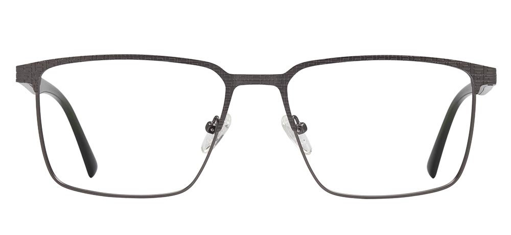 BENELITE BNLTE 1747-C2 Optik Genç,Yetişkin Erkek Köşeli Çerçeveli Metal - 1