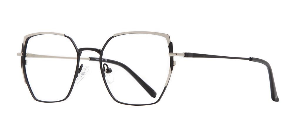 BENELITE BNLTE 1758-C1 Optik Genç,Yetişkin Kadın Geometrik Çerçeveli Metal - 2