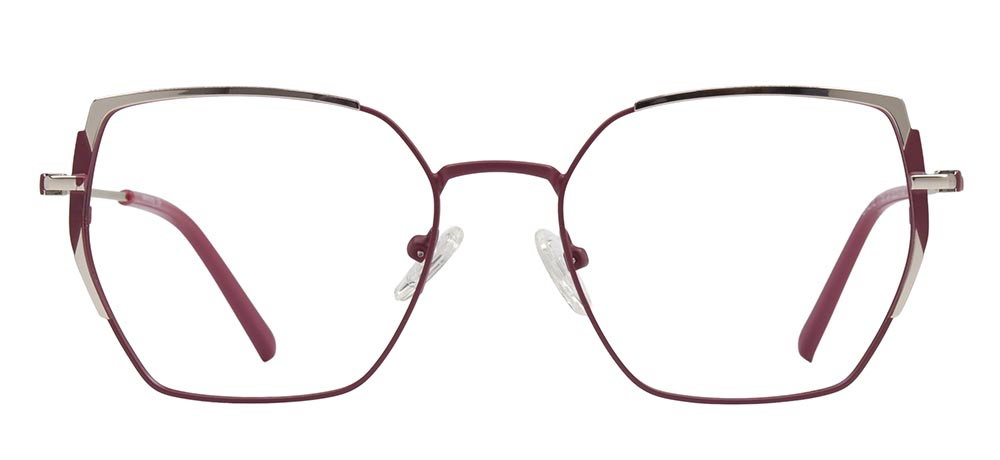 BENELITE BNLTE 1758-C4 Optik Genç,Yetişkin Kadın Geometrik Çerçeveli Metal - 1