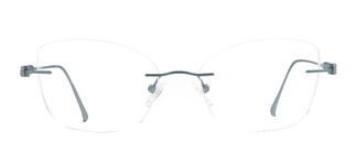 BENELITE BNLTE 1764-C4 Optik Genç,Yetişkin Kadın Çekik Çerçevesiz Titanyum - BENELITE