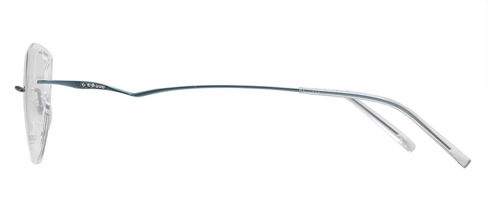BENELITE BNLTE 1765-C4 Optik Genç,Yetişkin Kadın Çekik Çerçevesiz Titanyum - 3