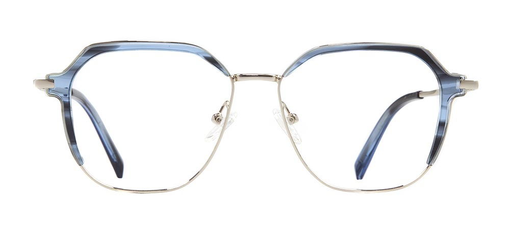 BENELITE BNLTE 1771-C3 Optik Genç,Yetişkin Kadın Geometrik Çerçeveli Metal - 1