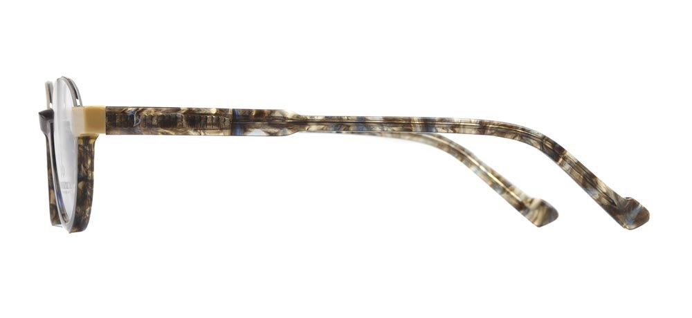 BENELITE BNLTE 1779-C4 Optik Genç,Yetişkin Erkek,Kadın,Unisex Oval Yarım Çerçeveli Asetat - 3