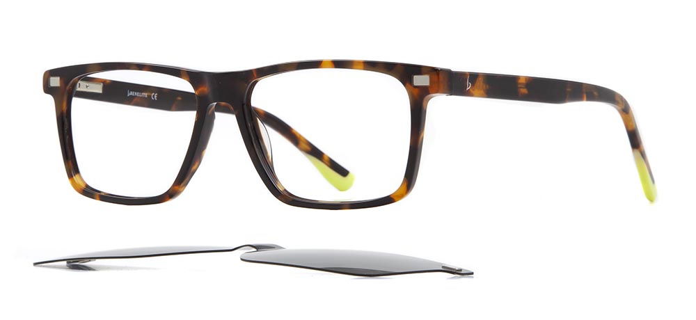 BENELITE BNLTE 1803-C2 Optik,Güneş Genç,Yetişkin Erkek Köşeli Çerçeveli Asetat - 2