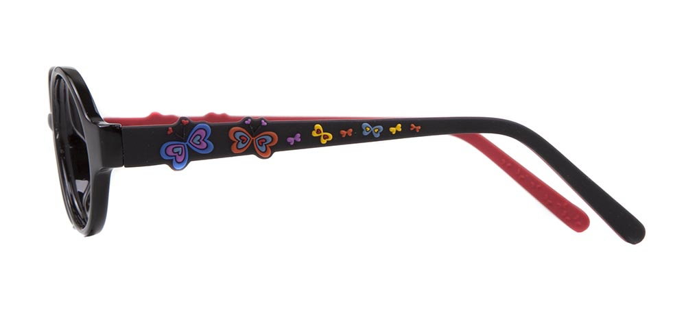 BENX FANTASIA BXASTS5001-K0601 Optik Bebek,Çocuk Kadın Oval Çerçeveli Grilamid (TR90) - 3