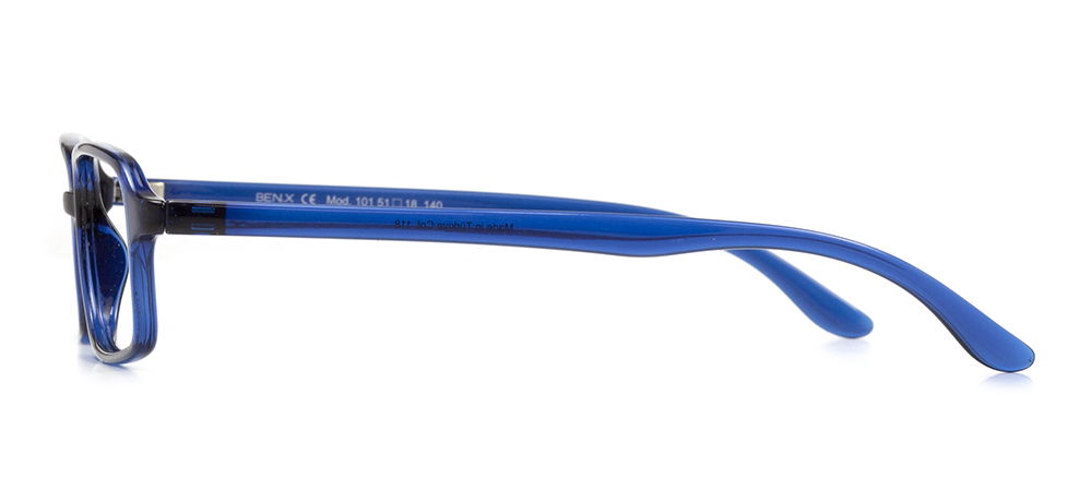 BENX CLASSIC BXGRL101-118 Optik Genç,Yetişkin Erkek Köşeli Çerçeveli Grilamid (TR90) - 3