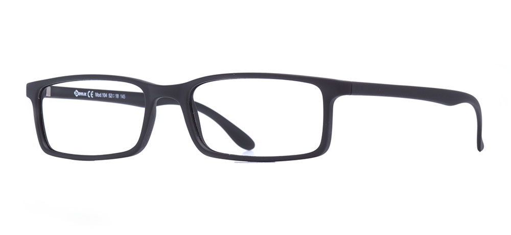BENX CLASSIC BXGRL104-M06 Optik Genç,Yetişkin Erkek Köşeli Çerçeveli Grilamid (TR90) - 2