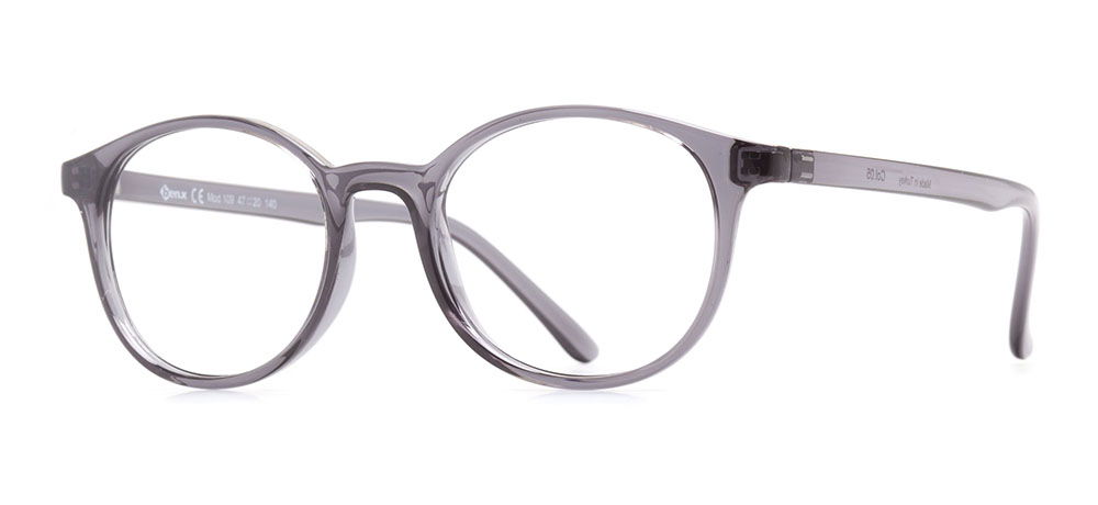 BENX CLASSIC BXGRL109-05 Optik Genç Erkek,Kadın,Unisex Oval Çerçeveli Grilamid (TR90) - 2