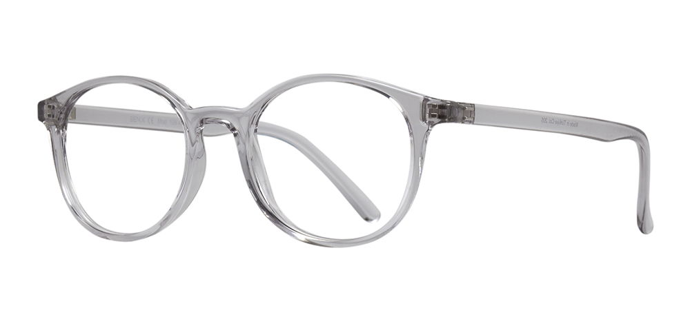 BENX CLASSIC BXGRL109-205 Optik Genç Erkek,Kadın,Unisex Oval Çerçeveli Grilamid (TR90) - 2