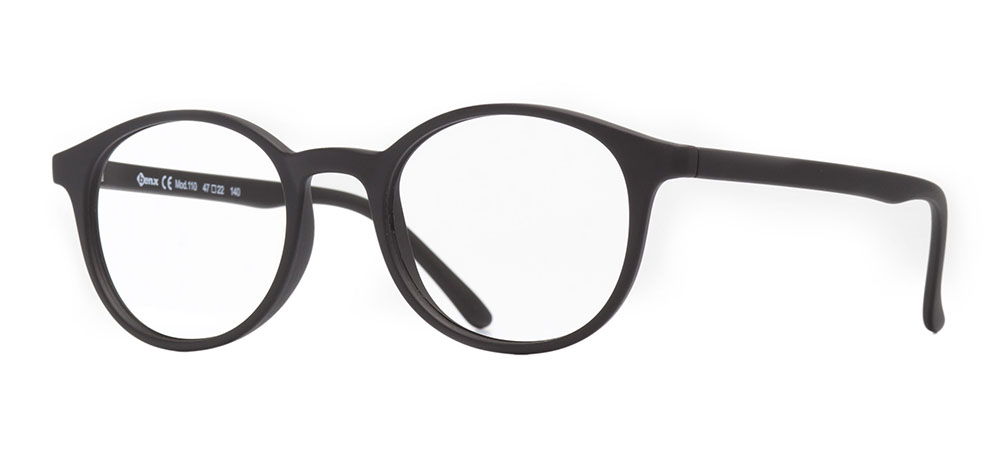 BENX CLASSIC BXGRL110-M06 Optik Genç Erkek,Kadın,Unisex Oval Çerçeveli Grilamid (TR90) - 2