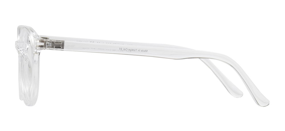 BENX CLASSIC BXGRL111-01 Optik Genç Erkek,Kadın,Unisex Oval Çerçeveli Grilamid (TR90) - 3