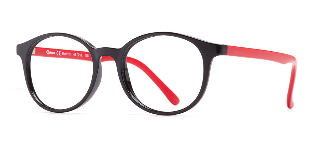 BENX CLASSIC BXGRL111-0631 Optik Genç Erkek,Kadın,Unisex Oval Çerçeveli Grilamid (TR90) - 2