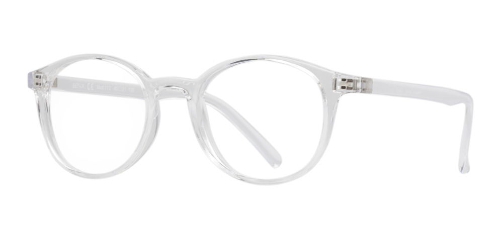 BENX CLASSIC BXGRL113-01 Optik Genç Erkek,Kadın,Unisex Oval Çerçeveli Grilamid (TR90) - 2