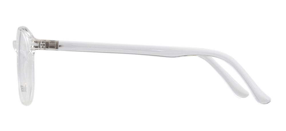 BENX CLASSIC BXGRL113-01 Optik Genç Erkek,Kadın,Unisex Oval Çerçeveli Grilamid (TR90) - 3