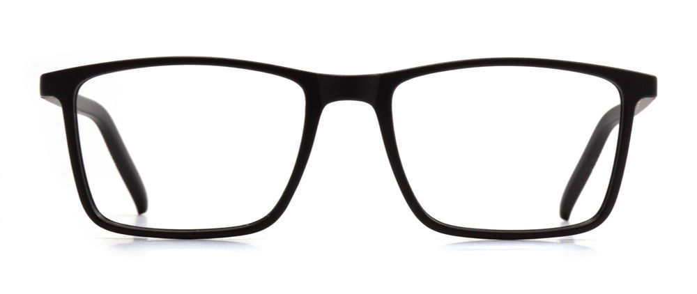 BENX CLASSIC BXGRL123-M06 Optik Genç,Yetişkin Erkek Köşeli Çerçeveli Grilamid (TR90) - 1