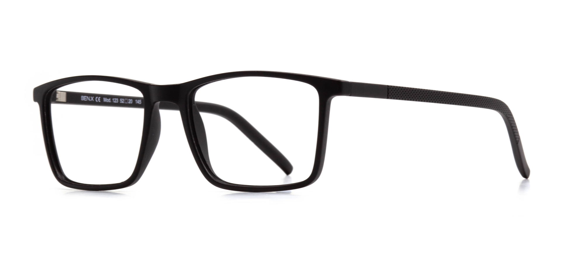 BENX CLASSIC BXGRL123-M06 Optik Genç,Yetişkin Erkek Köşeli Çerçeveli Grilamid (TR90) - 2