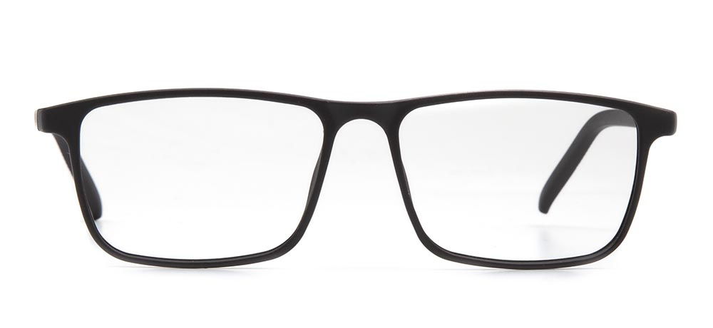 BENX CLASSIC BXGRL124-M06 Optik Genç,Yetişkin Erkek Köşeli Çerçeveli Grilamid (TR90) - 1