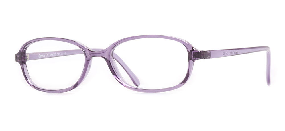 BENX CLASSIC BXGRL202-158 Optik Genç,Yetişkin Kadın Köşeli Çerçeveli Grilamid (TR90) - 2