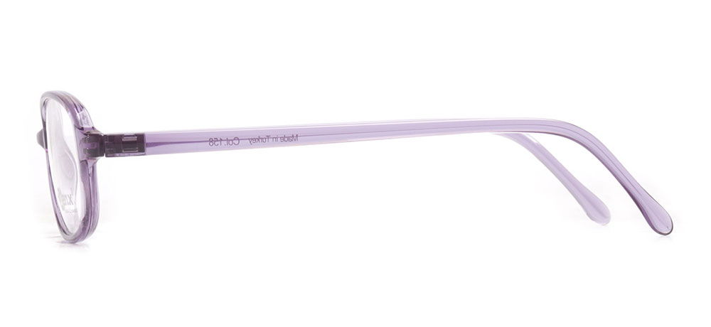 BENX CLASSIC BXGRL202-158 Optik Genç,Yetişkin Kadın Köşeli Çerçeveli Grilamid (TR90) - 3