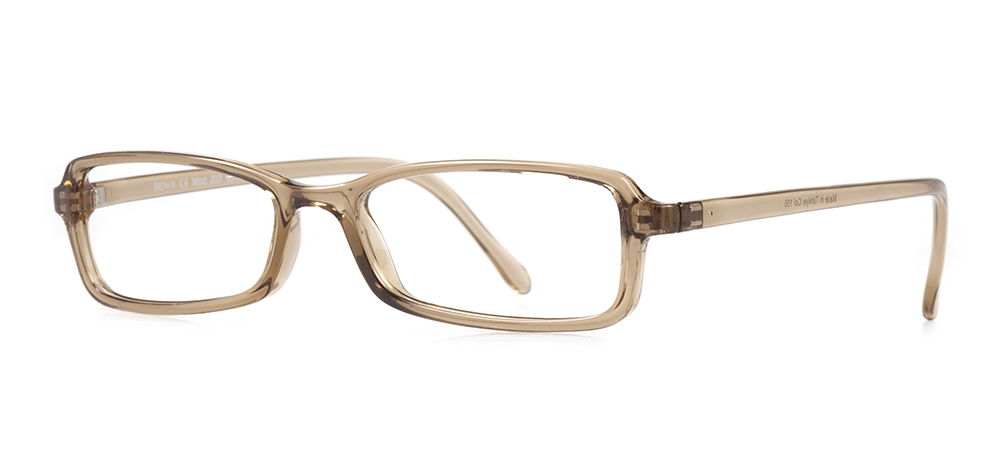 BENX CLASSIC BXGRL203-155 Optik Genç,Yetişkin Kadın Köşeli Çerçeveli Grilamid (TR90) - 2