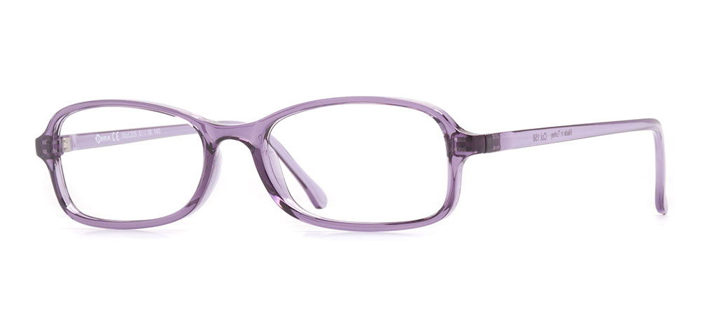 BENX CLASSIC BXGRL205-158 Optik Genç,Yetişkin Kadın Köşeli Çerçeveli Grilamid (TR90) - 2