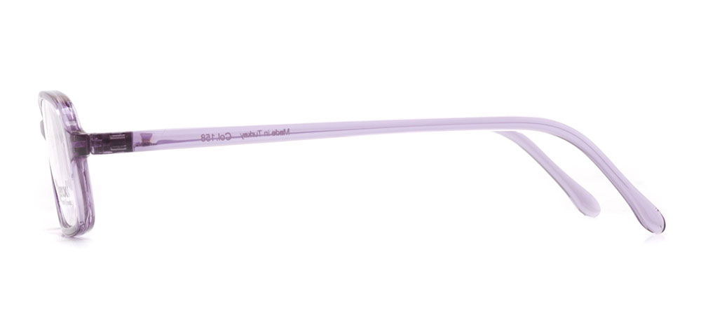 BENX CLASSIC BXGRL205-158 Optik Genç,Yetişkin Kadın Köşeli Çerçeveli Grilamid (TR90) - 3