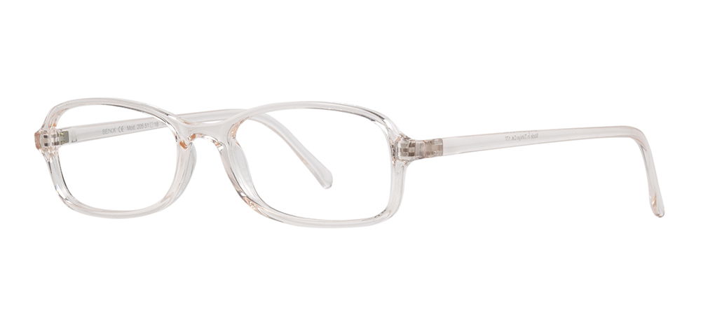 BENX CLASSIC BXGRL205-177 Optik Genç,Yetişkin Kadın Köşeli Çerçeveli Grilamid (TR90) - 2