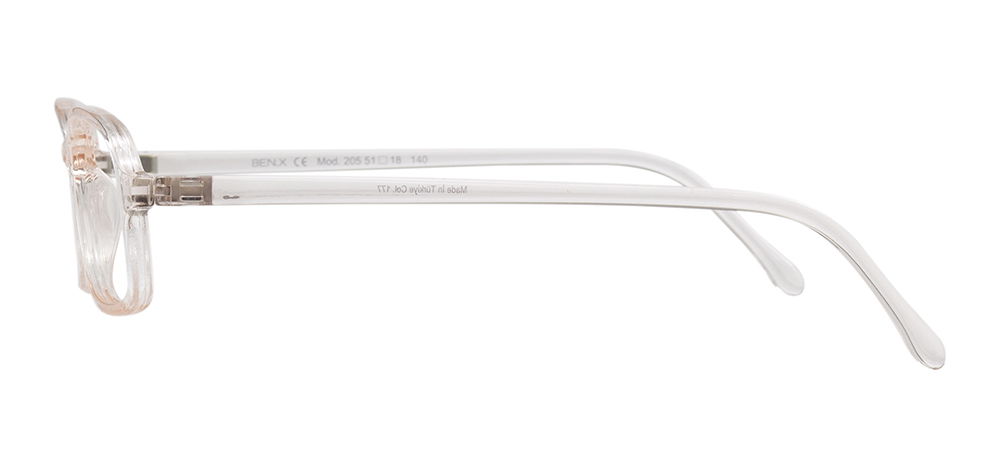 BENX CLASSIC BXGRL205-177 Optik Genç,Yetişkin Kadın Köşeli Çerçeveli Grilamid (TR90) - 3