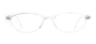 BENX CLASSIC BXGRL206-01 Optik Genç,Yetişkin Kadın Oval Çerçeveli Grilamid (TR90) 