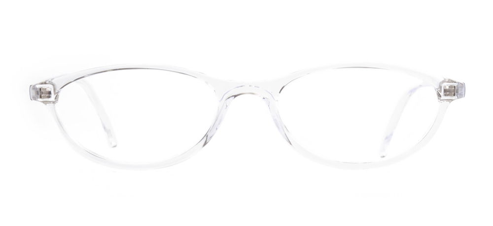 BENX CLASSIC BXGRL206-01 Optik Genç,Yetişkin Kadın Oval Çerçeveli Grilamid (TR90) - 1