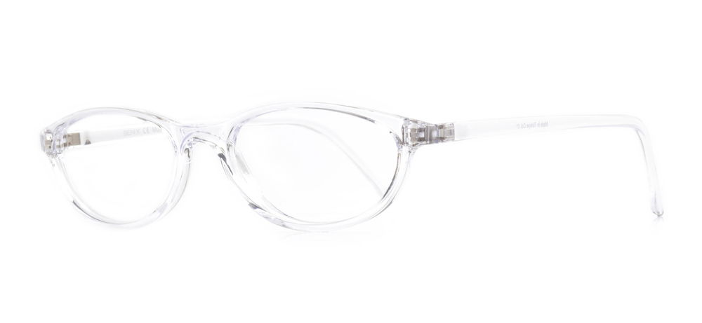 BENX CLASSIC BXGRL206-01 Optik Genç,Yetişkin Kadın Oval Çerçeveli Grilamid (TR90) - 2