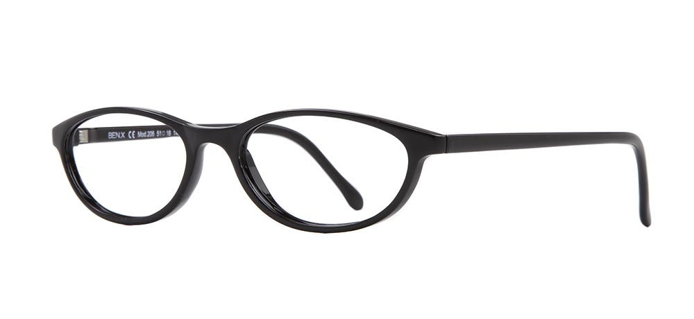 BENX CLASSIC BXGRL206-06 Optik Genç,Yetişkin Kadın Oval Çerçeveli Grilamid (TR90) - 2