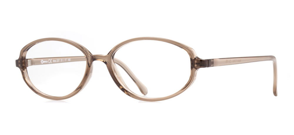 BENX CLASSIC BXGRL207-155 Optik Yetişkin Kadın Oval Çerçeveli Grilamid (TR90) - 2