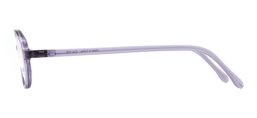 BENX CLASSIC BXGRL207-158 Optik Yetişkin Kadın Oval Çerçeveli Grilamid (TR90) - 3