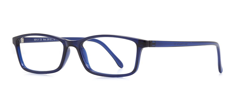 BENX CLASSIC BXGRL209-118 Optik Genç,Yetişkin Erkek,Kadın,Unisex Köşeli Çerçeveli Grilamid (TR90) - 2