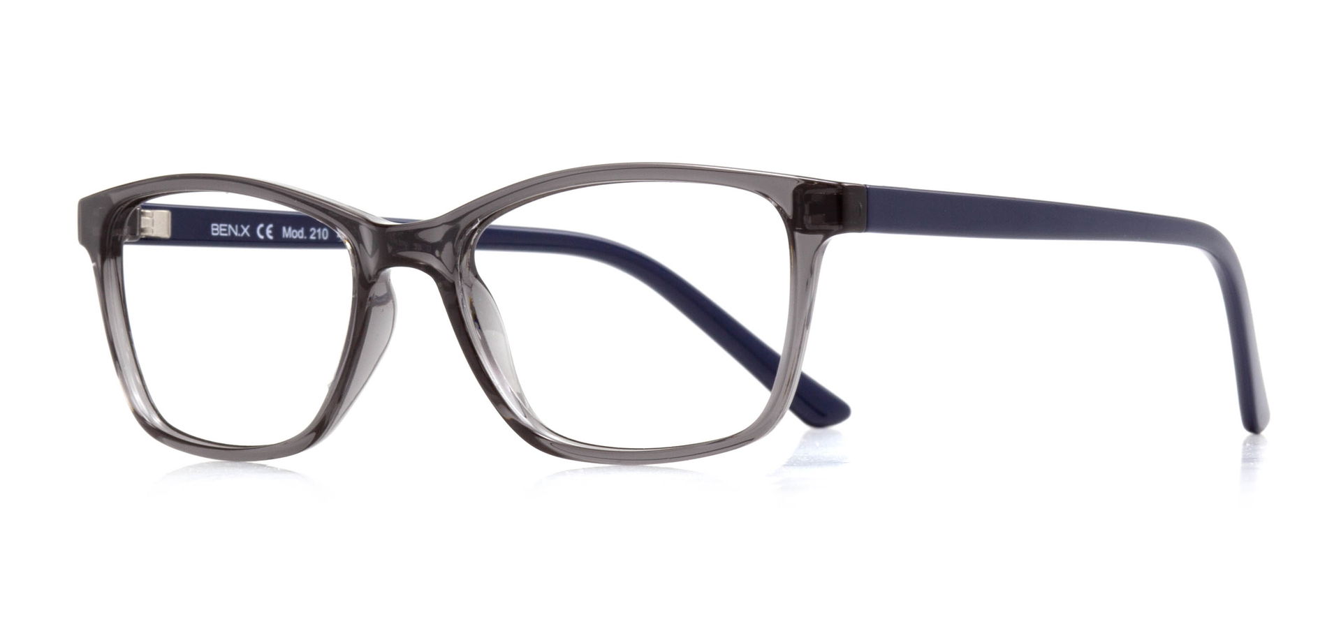 BENX CLASSIC BXGRL210-05120 Optik Genç,Yetişkin Kadın Köşeli Çerçeveli Grilamid (TR90) - 2