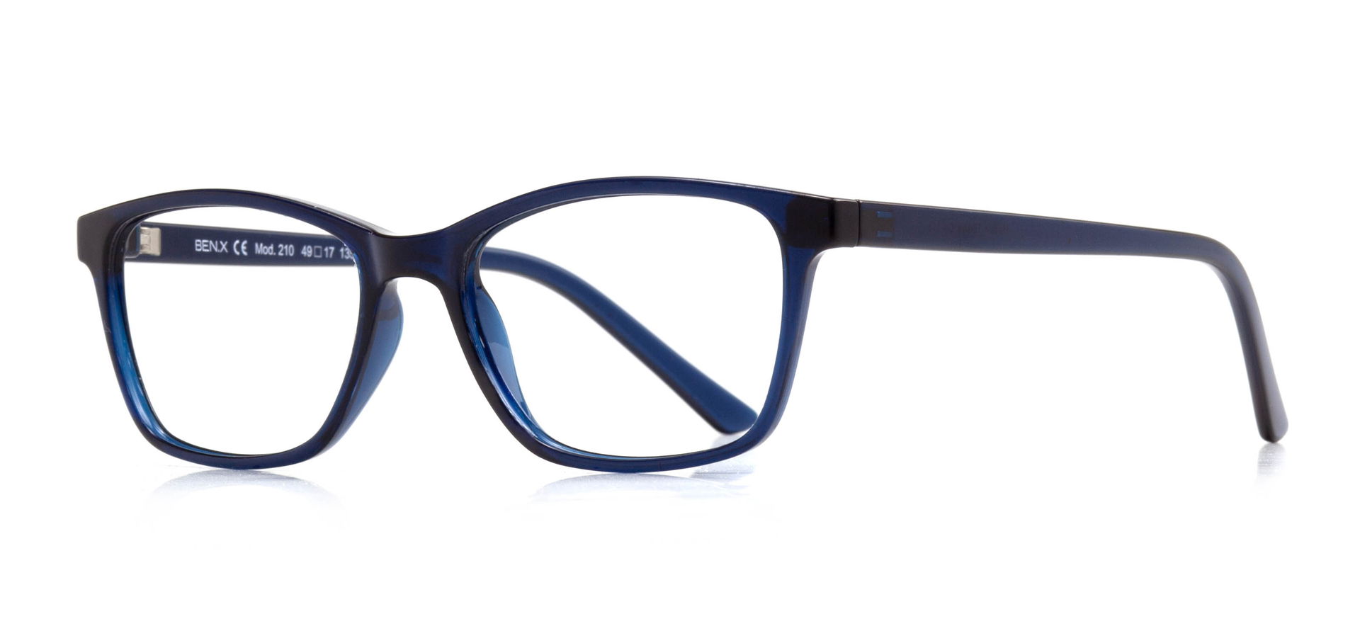 BENX CLASSIC BXGRL210-118 Optik Genç,Yetişkin Kadın Köşeli Çerçeveli Grilamid (TR90) - 1