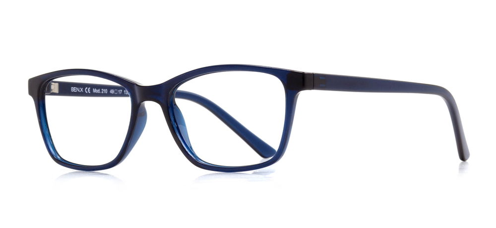 BENX CLASSIC BXGRL210-118 Optik Genç,Yetişkin Kadın Köşeli Çerçeveli Grilamid (TR90) - 1