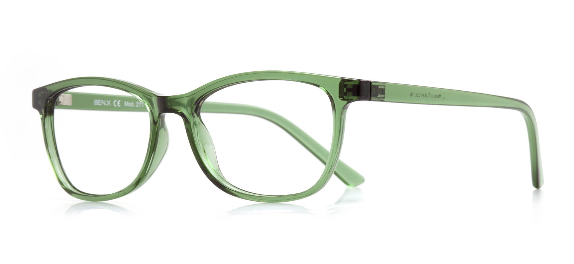 BENX CLASSIC BXGRL211-176 Optik Genç,Yetişkin Kadın Oval Çerçeveli Grilamid TR90 - 2