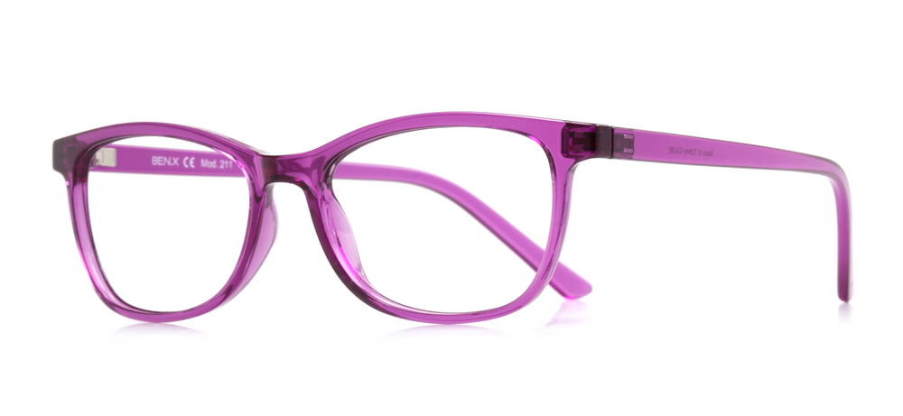 BENX CLASSIC BXGRL211-68 Optik Genç,Yetişkin Kadın Oval Çerçeveli Grilamid (TR90) - 2