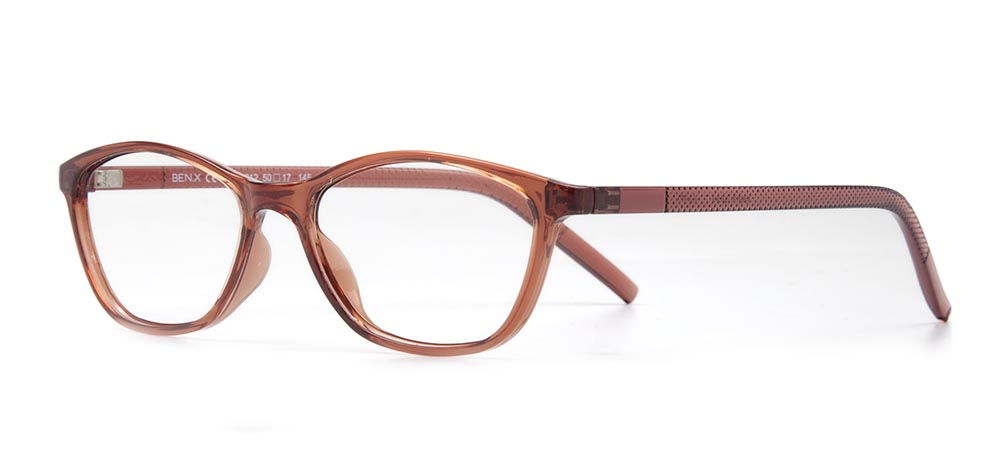 BENX CLASSIC BXGRL212-145 Optik Genç,Yetişkin Kadın Çekik Çerçeveli Grilamid (TR90) - 2