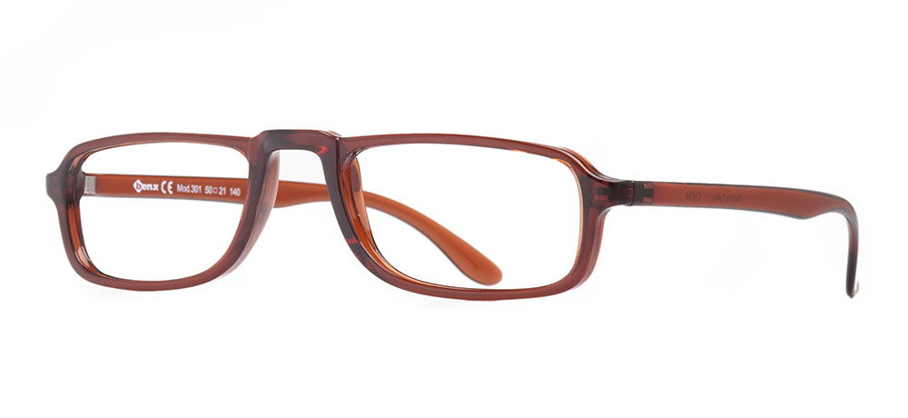 BENX CLASSIC BXGRL301-04 Optik Yetişkin Erkek,Kadın,Unisex Köşeli Çerçeveli Grilamid (TR90) - 2