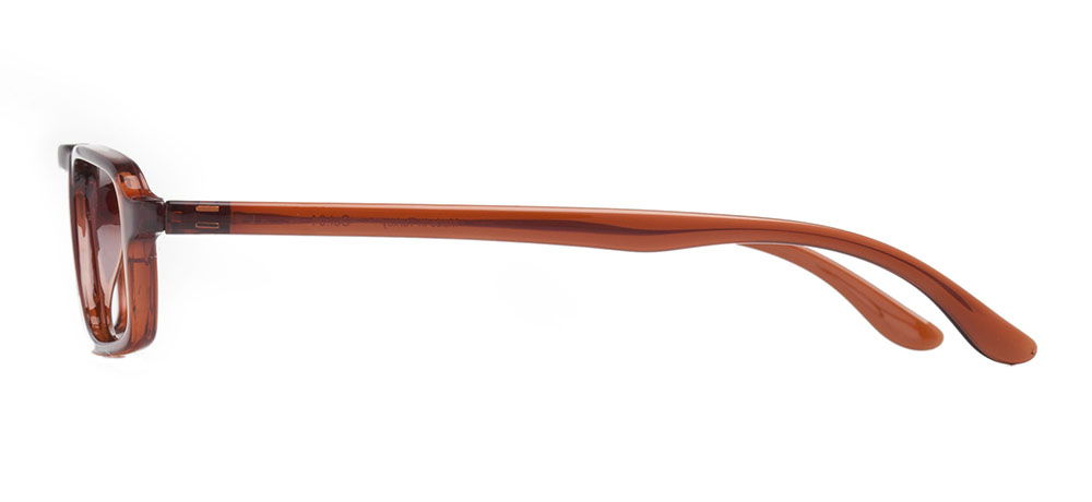 BENX CLASSIC BXGRL301-04 Optik Yetişkin Erkek,Kadın,Unisex Köşeli Çerçeveli Grilamid (TR90) - 3