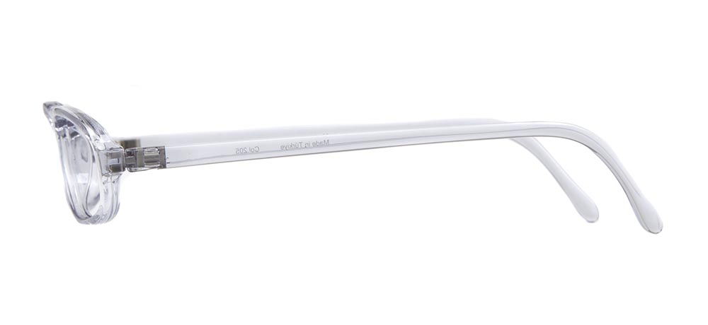 BENX CLASSIC BXGRL304-205 Optik Yetişkin Kadın Köşeli Çerçeveli Grilamid (TR90) - 3