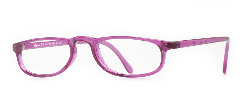 BENX CLASSIC BXGRL305-68 Optik Yetişkin Kadın Köşeli Çerçeveli Grilamid (TR90) - 2