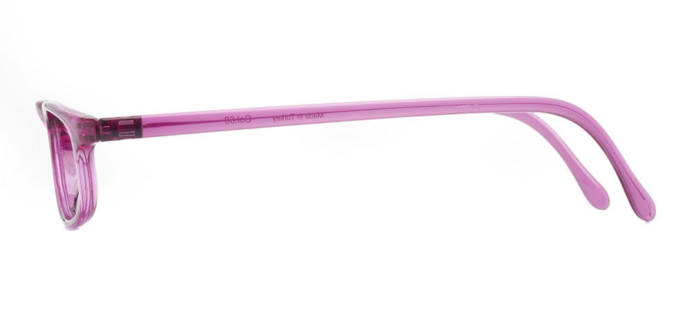 BENX CLASSIC BXGRL305-68 Optik Yetişkin Kadın Köşeli Çerçeveli Grilamid (TR90) - 3