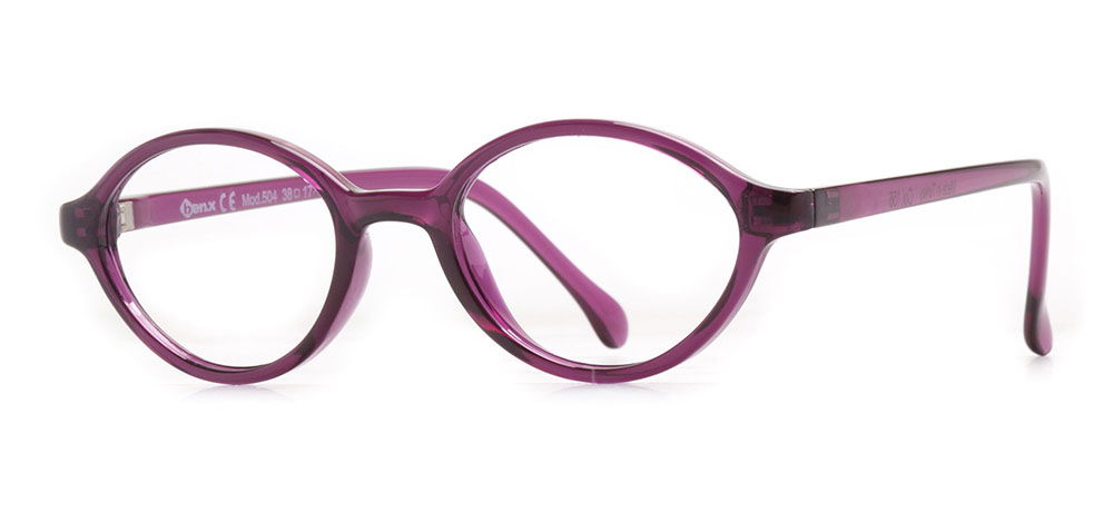 BENX CLASSIC BXGRL504-156 Optik Bebek Erkek,Kadın,Unisex Oval Çerçeveli Grilamid (TR90) - 2